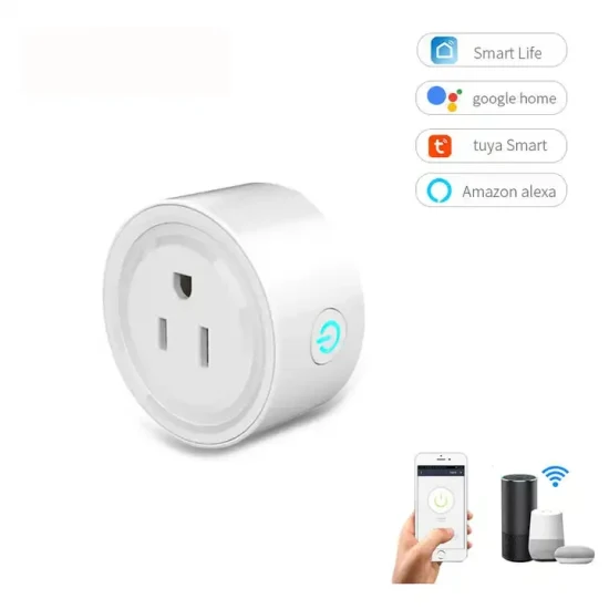 EU Us Smart Plug Tuya WiFi Remote Power Socket